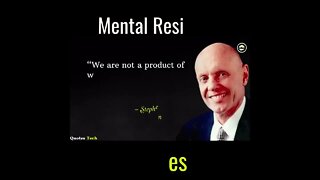 Watch Out: How Mental Resilience Speech Is Taking Over and What to Do About It? #shorts #quotes