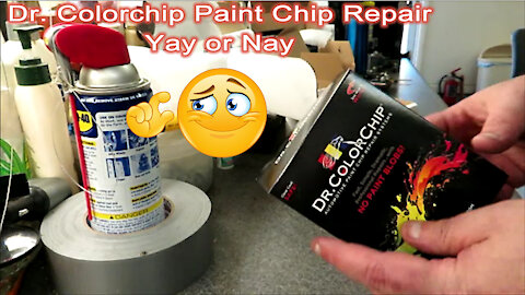 Paint chip repair using Dr Colorchip, success or failure?