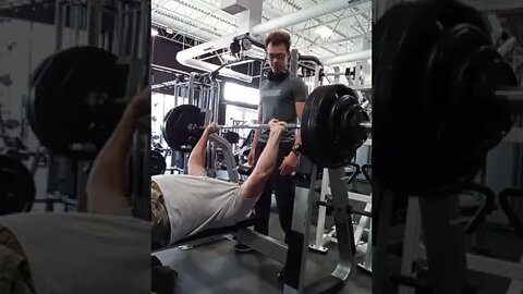 300lbs , 61 years old, 11 reps