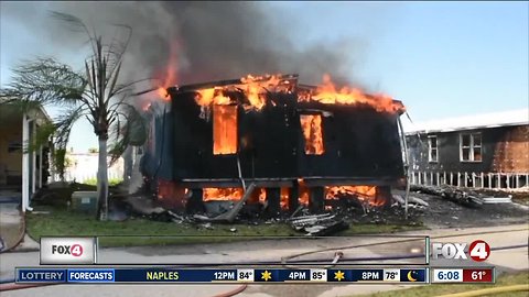 Punta Gorda couple loses everything in house fire