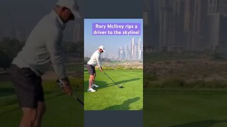 Rory McIlroy rips a driver to the skyline! #rorymcilroy #pgatour #golf