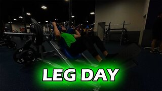 LEG DAY | GYM VLOG