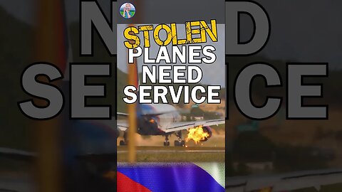 Planes stolen by Russia are breaking down! 🇷🇺
