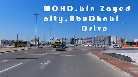 Mohammad Bin Zayed City Abu Dhabi Drive UAE