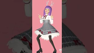 VTuber does a silly dance #vtuber #zepeto #tingting