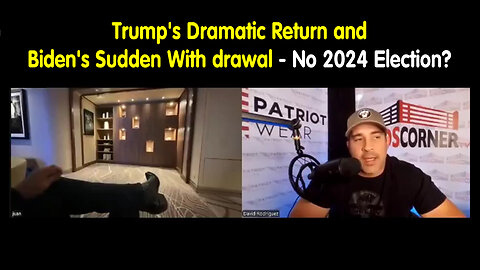 Juan O Savin: Trump's Dramatic Return, and No 2024 Election?