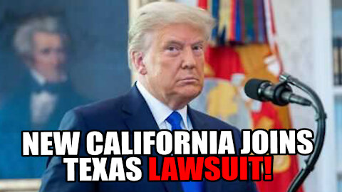 New California & New Nevada BACK Texas Election Lawsuit