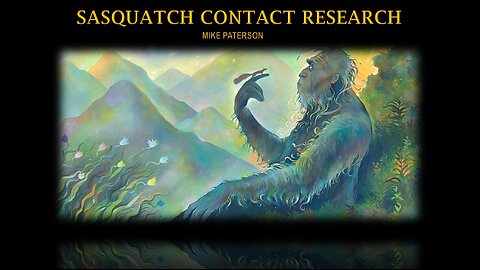 Sasquatch Contact Research Lecture - McMaster University October 16th, 2023