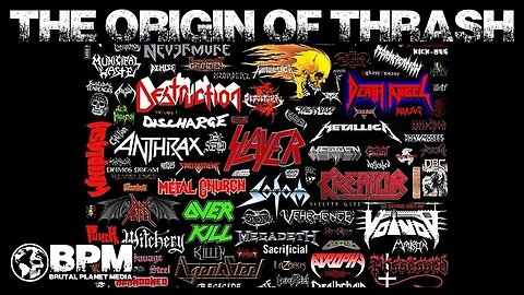 The History and Origin of Thrash Metal (aka How Metallica Invented Thrash)