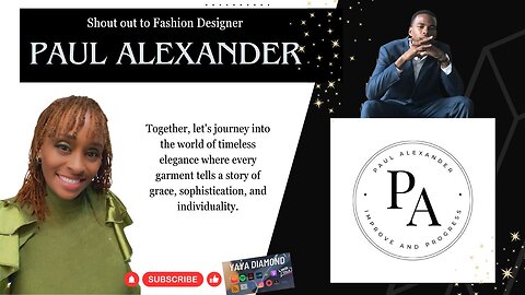 Fashion Forward: Yaya Diamond Showcases Paul Alexander's Latest Trends