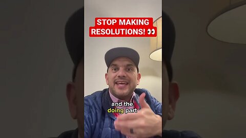 STOP making New Years RESOLUTIONS! #christianmotivation #shorts #newyear2023