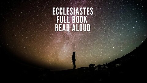 Ecclesiastes- A book from the Bible