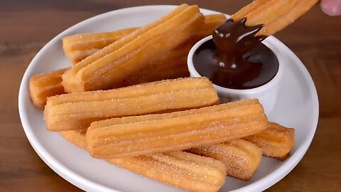How to Make PERFECT CHURROS with Hot Chocolate