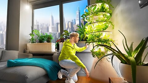 This Futuristic NYC Apartment Grows Its Own Food…