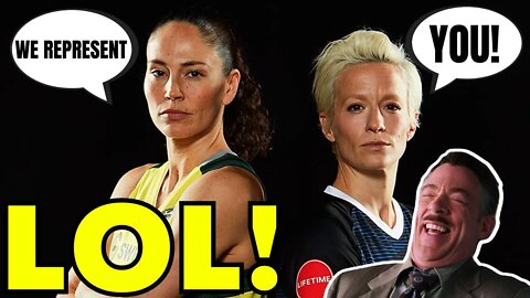 WNBA's Sue Bird & USWNT's Megan Rapinoe Unveil Their MEGA WOKE Film Company NOBODY ASKED FOR!