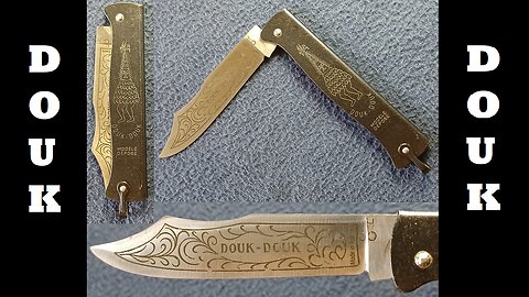 SHOW AND TELL 116: French "Douk Douk" knife, modern version of 1920s design, France.