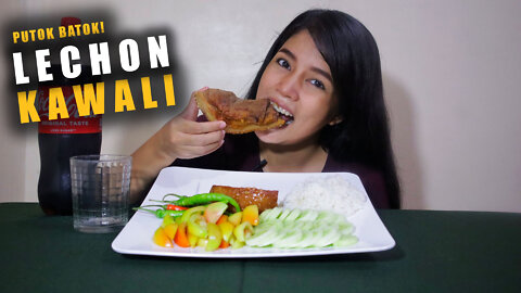 Lechon Kawali "Crispy deep-fried pork" | Putok Batok in the Philippines