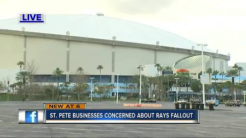 St. Pete businesses crushed by Rays Ybor City announcement