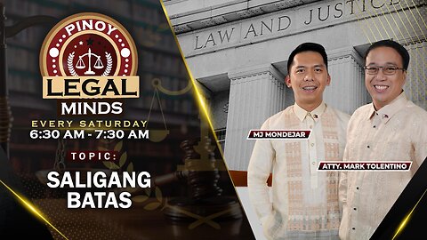 LIVE: Saligang Batas - Pinoy Legal Minds | December 16, 2023