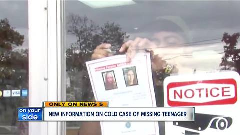 New information on cold case of missing teenager