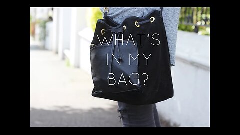 What's In My Bag Summer Edition | Suzie Bonaldi