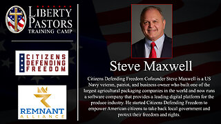 Steve Maxwell - Overview of Citizens Defending Freedom (CDF)