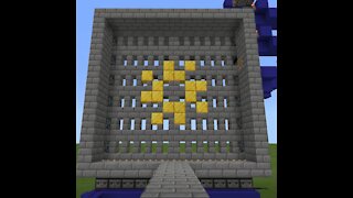 12x12 Minecraft Piston Castle Door Teaser ;)