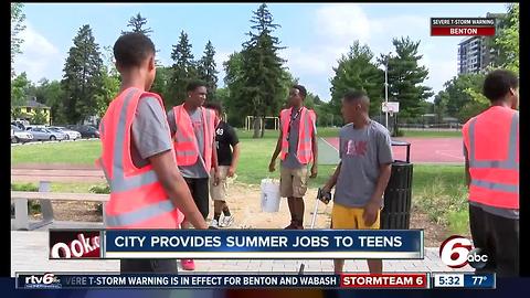 City provides summer jobs to teens