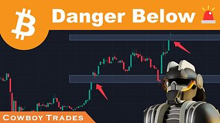 Bitcoin Has Danger Below 🚨