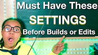 Settings You Must Have Before You Build or Edit in Fortnite and How to set them