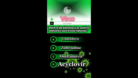 Antivirals medication mcqs #antiviral #medicine #drugs #pharmacology #pharmacologyexam #health