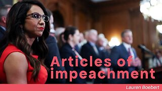 Lauren Boebert, Introduced Articles Of Impeachment Against Biden