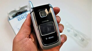 Nokia 6101 Black Flip Phone Classic Unboxing Review - For Sale