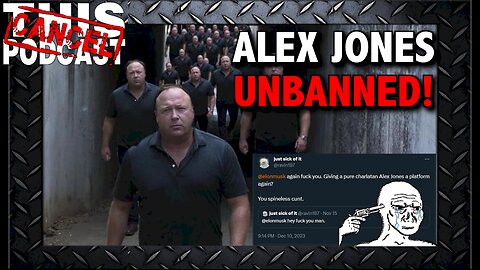 Alex Jones UNBANNED from Twitter/X! Leftist Tears Flood the Internet!