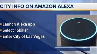 New skills available for city of Las Vegas on Amazon Alexa