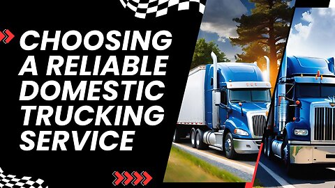 Guide to Picking a Reputable Domestic Trucking Service