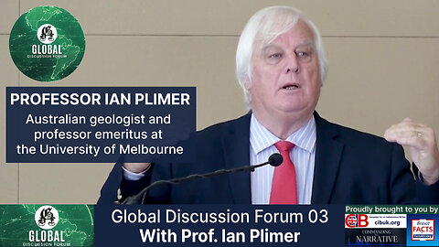 Prof. Ian Plimer - Climate Change - Challenging the Orthodoxy - GDF03