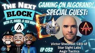 EP 032 | Gaming on Algorand with Aegir Tactics | Special Guest: Victor Shelstad