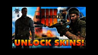 Black Ops 4 BLACKOUT - How To Unlock Skins/Characters!
