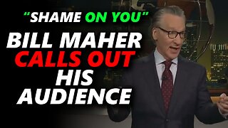 Bill Maher CALLS OUT His Audience About Trump's Assassination Attempt "You Should Be Angry"
