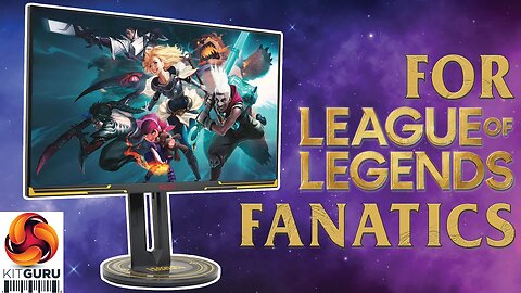 The LEAGUE OF LEGENDS Monitor - AOC AG275QXL