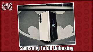 Samsung Galaxy Fold6 Unboxing & Size Comparison!
