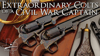 Double Cased Colts for Captain A. L. Hough of the Union Rifles