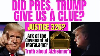 Melissa Redpill Huge Intel 2/1/24: "Did President Trump Give us a Clue? JUSTICE 326?Ark at Maralago"