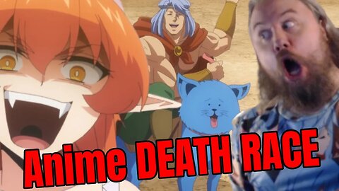 Anime DEATH RACE this show is HILLARIOUS | Helck Episode 2 Reaction ヘルク2 リアクション Review