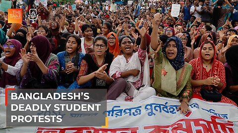 Why are Bangladesh students protesting? | The Take| U.S. NEWS ✅