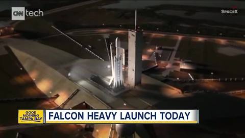 SpaceX's hot new monster rocket, The Falcon Heavy, ready for first test flight