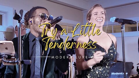 Modern Luxe wedding reception - Try a Little Tenderness (Otis Redding) @ Avalon Yacht Club