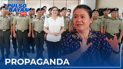 Pag-iingay ng PNP chief sa pagbawi ng security detail ni VP Sara Duterte, isang propaganda ─ analyst