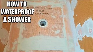 Install Schluter Kerdi Shower Kit Quick and Easy